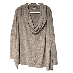 Women’s Easel size S cowl collar sweater thin‎ comfy cozy warm